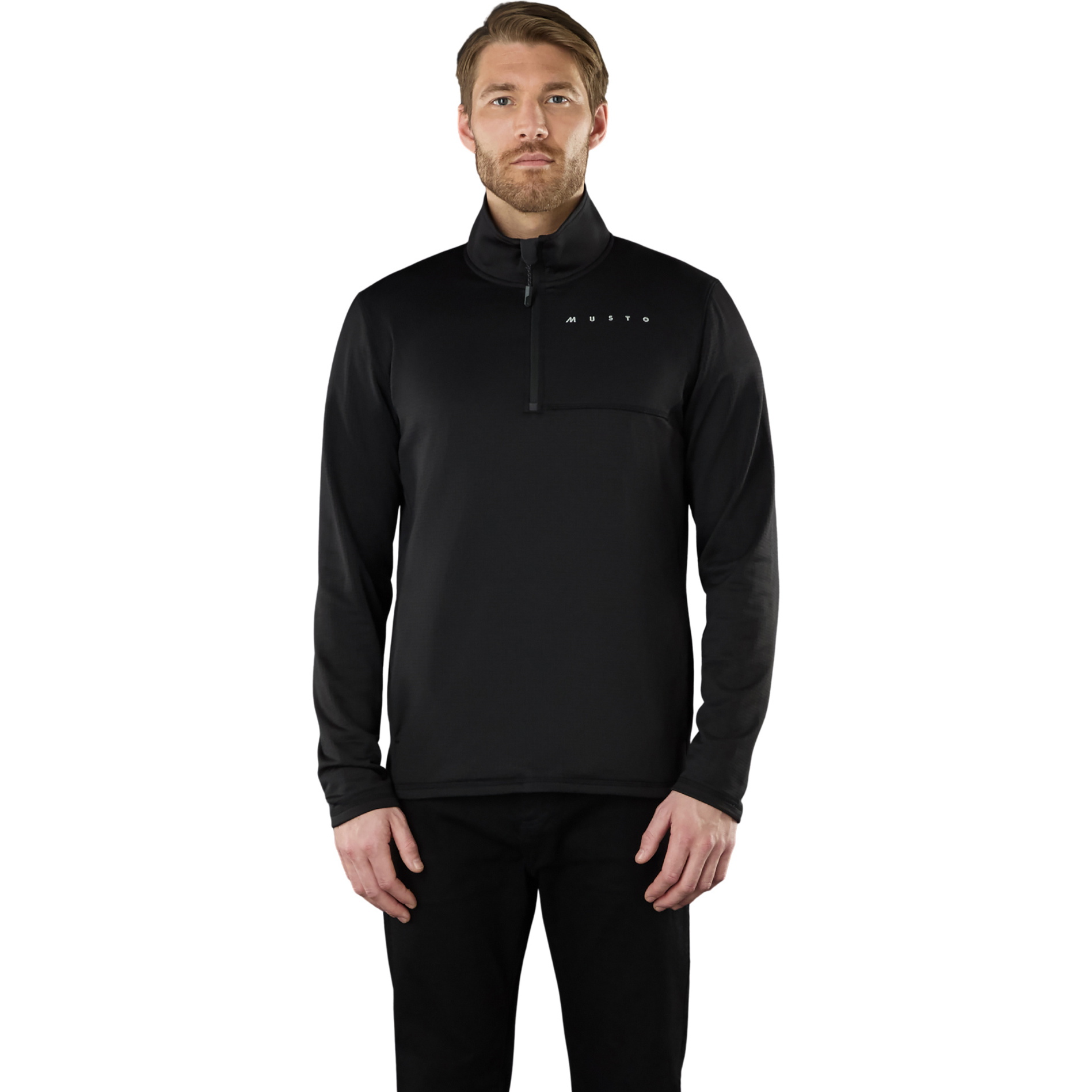 2025 Musto Mens Evo Thermal Lite Tech Fleece 84186 - Black